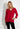 JULIA BLUS - Deep red