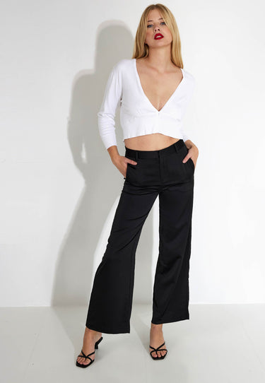 JAQUELINA TROUSERS - Black