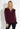 CANDY DOBBY BLUS - Dk winered