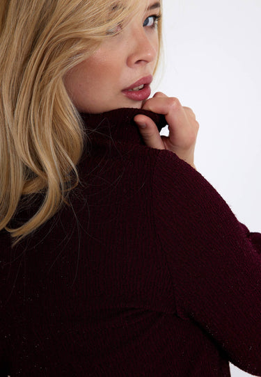 PAULA CARDIGAN - Dk Port