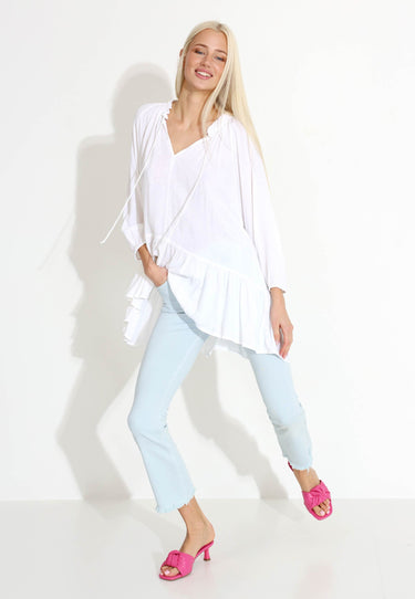 MADELEINE TUNIKA - Chalk white