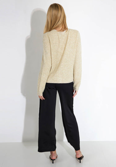 ESTHER CARDIGAN - Beige shimmer