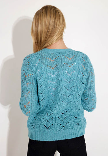 LILO CARDIGAN - Celadon blue
