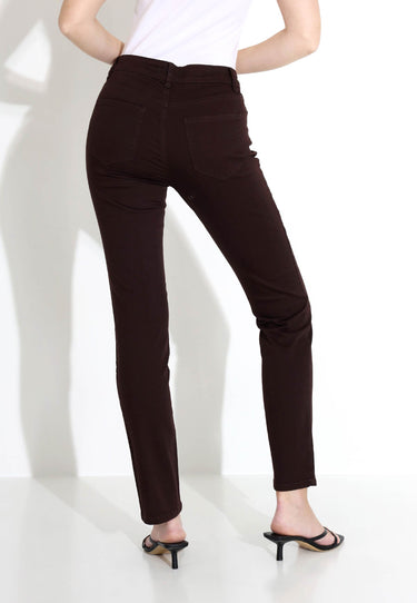 DAY BROWN DENIM - Pants - Coffee
