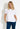 KELLY BLUS - Chalk white