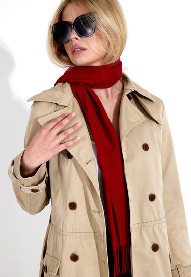 KAJSA SCARF - Port wine