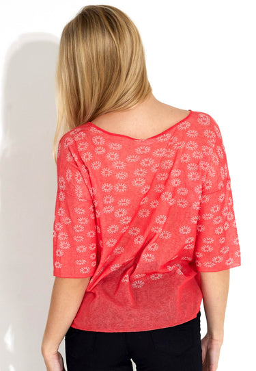 SWEATER 00607 - Röd