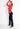 JERSEY TENCEL T-SHIRT 03750 - Röd