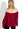 BLOUSE SLEEVELESS - Röd