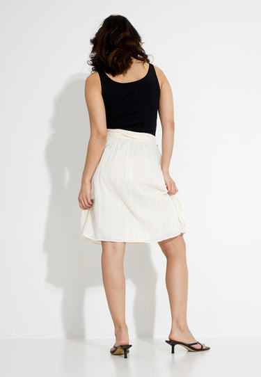 COTTON SKIRT 09085 - Vit