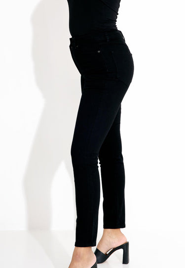 DENIM SLIM FIT - Svart