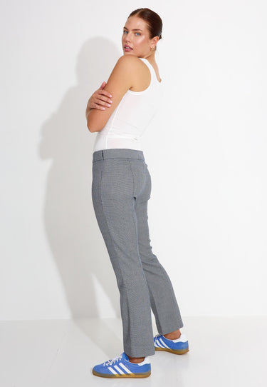 03512 PANTALONE TROMBETTA POLI VI - Svart