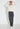 PANTALONE DELTTAGLIO CINTURA 03503 - Grå