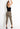 09042 GABARDINE TROUSERS WITH POCKET - Grön