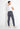 03543 PANTALONE NY JAQUARD STRETCH - Grå