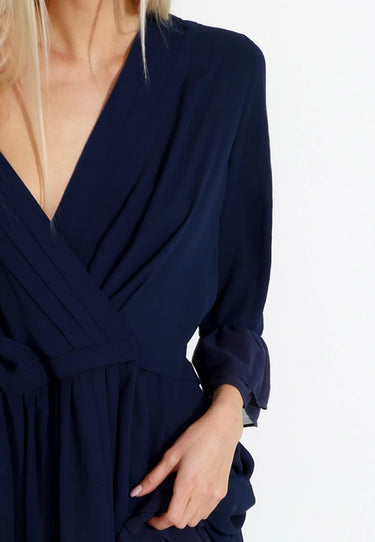 SCAGLIA ABITO DRESS - Blå