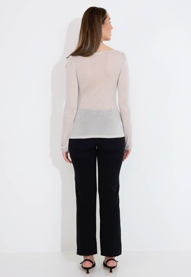 T-SHIRT TENCEL 03554 - Grå