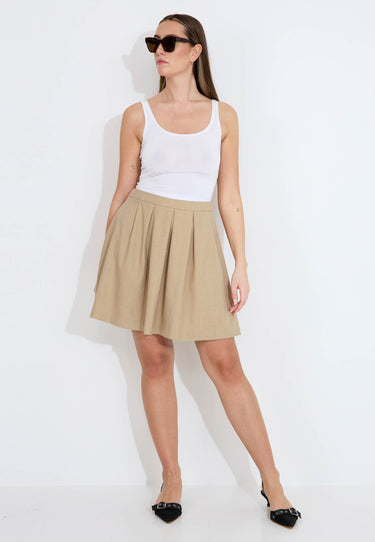 SKIRT 03566 - Brun