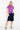 STRETCH SHIRT 03676 - Lila