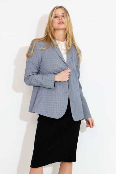 TWO BUTTON JACKET 03657 - Grey