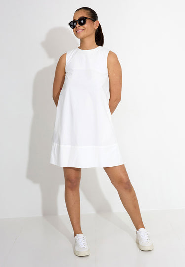 ALGERI DRESS - Vit
