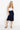 DRESS WITH BELT 03639 - Svart
