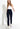 TROUSERS WITH BELT 03640 - Svart