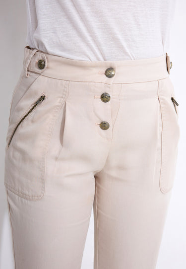 09116 TROUSERS - beige