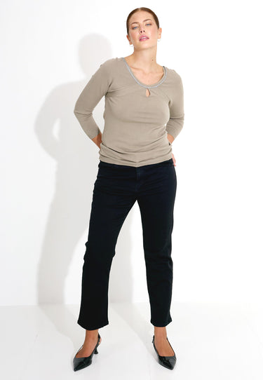 SWEATER VI-STRETCH 00099 - Grön