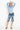 TROUSERS CROPPED - Blå