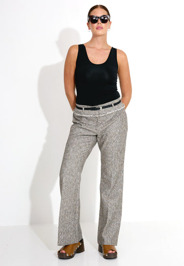 ESME TROUSERS - Beige