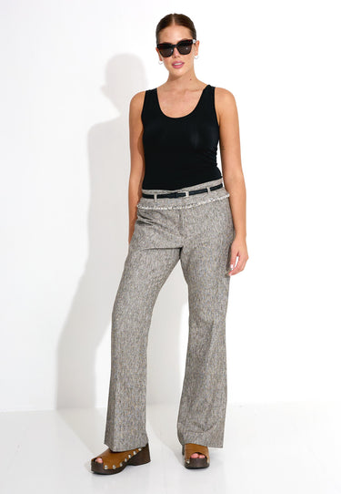 ESME TROUSERS - Beige