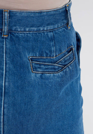 DENIM SKIRT - Bluedenim