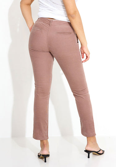 09568 TROUSERS - Ljusbeige
