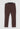 GABARDINE TROUSERS - Brun
