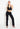 PANTALONE DRITTO MISTO LANA ST - Svart