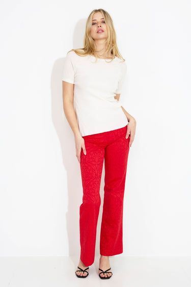 THE PERFECT BASIC TOP - stone white