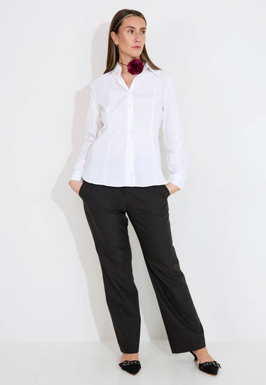 POPLIN STRETCH - Vit
