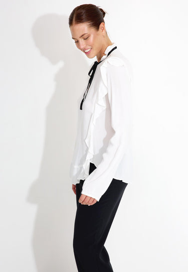 LISALOTTA BLOUSE SEASON 184 - Vit