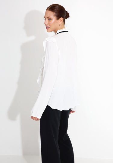 LISALOTTA BLOUSE SEASON 184 - Vit