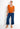 BLUS CAMICIA - Orange