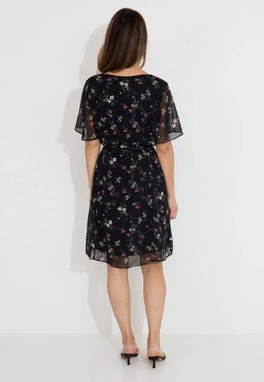 HILLEVI DRESS - Svart