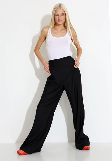 TROUSERS - Svart