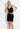 SKIRT SQUARED DETAIL - Mörkrutig