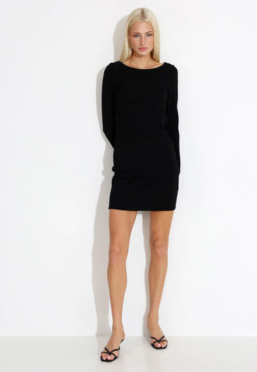 DRESS BACK - Svart