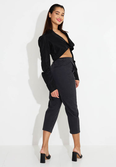 TAFFETA LIONA - Svart
