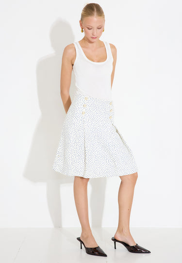 OVATION SKIRT - Vit