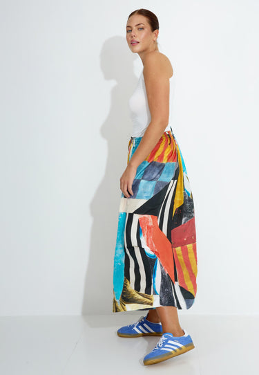 FLINT LANDSCAPE PRINT - Multicolor