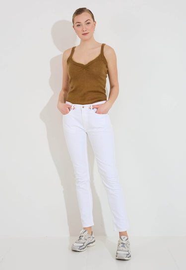 MOHAIR LUX LINNE - Brun