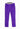 PANTALONE TASCHE GABARD STR BYXOR - Lila